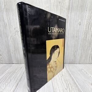 Utamaro and the Spectacle of Beauty Julie Nelson Davis Hardcover Japan‎ Art Book